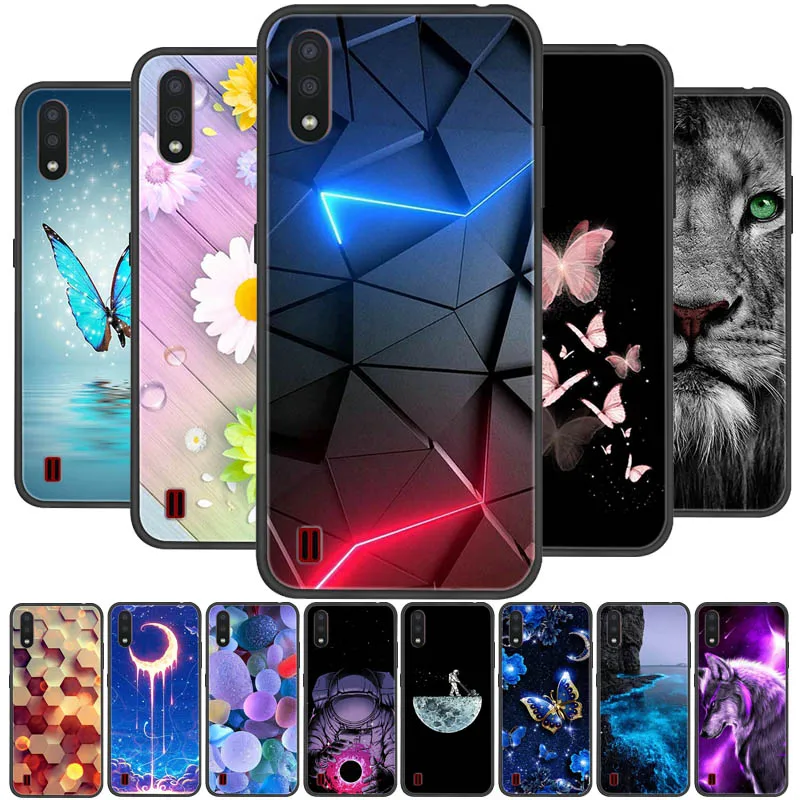 

For Samsung Galaxy A01 Case Soft Silicone Back Protective Phone Cover for Samsung Galaxy A01 A015 A015F SM-A015F/DS Fundas Coque