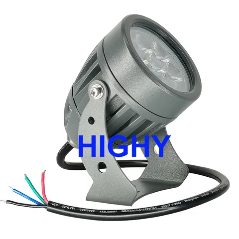 Внешнее управление RGB LED лампа для сада HIGHY