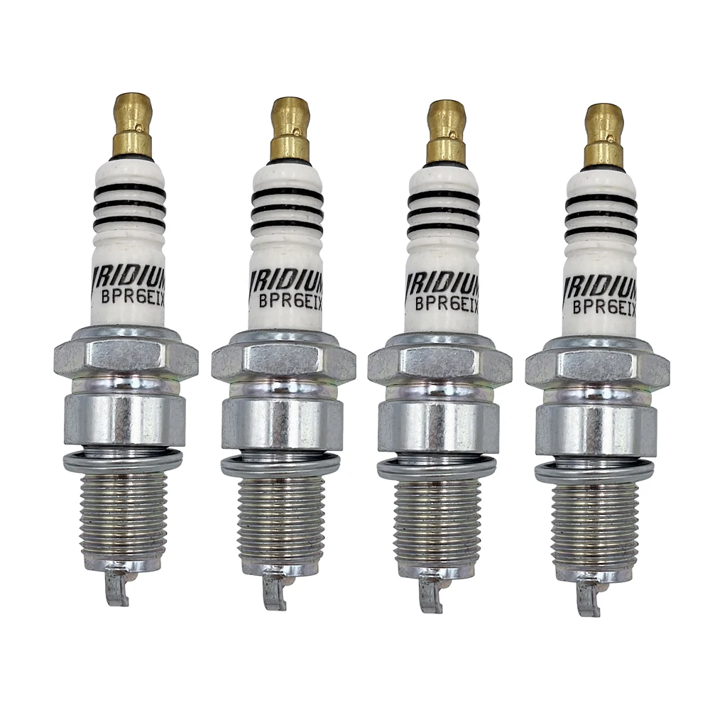 4 шт./лот иридиевые силовые свечи зажигания BPR6EIX 6637 высокое качество