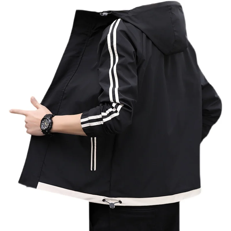 

Summer Ice Silk Sunscreen Clothing Men's Ultra-thin Breathable UV Protection Women's Skin Windbreaker Outdoor Fishing Sunscreen