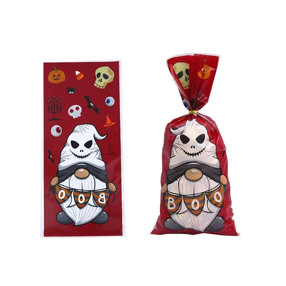 50 шт. креативные разноцветные подарочные пакеты на Хэллоуин Мультяшные с