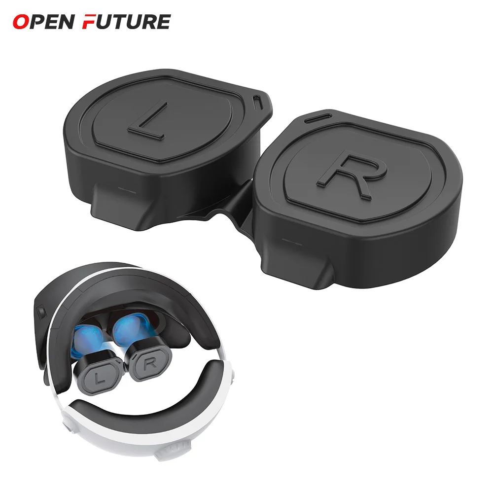 

Мягкая силиконовая крышка объектива для PS VR2, защитная крышка, прочная Пылезащитная крышка объектива с защитой от царапин, аксессуары для VR