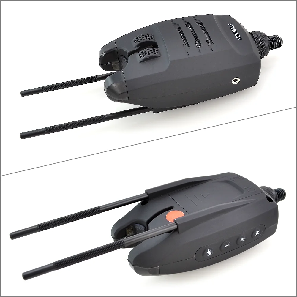 Carp Fishing Alarm with Receiver 1+2 Set and Illuminated Swingers Wireless Fishing Detector B1228A2 enlarge