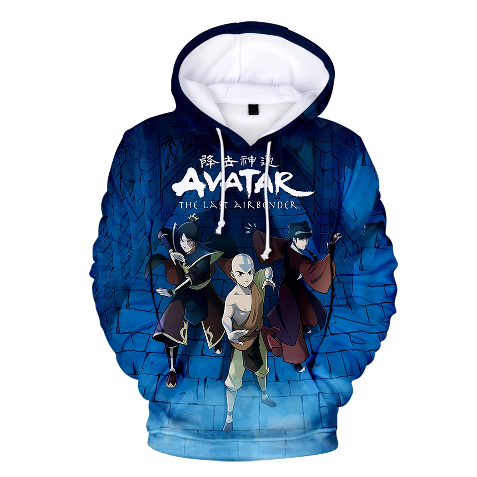 

Prowow Avatar: The Last Airbender Anime Men women Clothes Animation Printed Boy girl kids Sweatshirts Anime Clothes Hoodies
