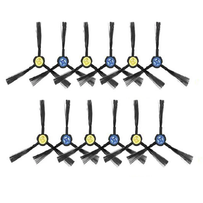 

Top Deals 12Pcs Side Brushes Corner Brush For Ilife V8S V80 A9S A7 A80 Plus X750 V80 X785 X800 Robot Vacuum Cleaner Replacement
