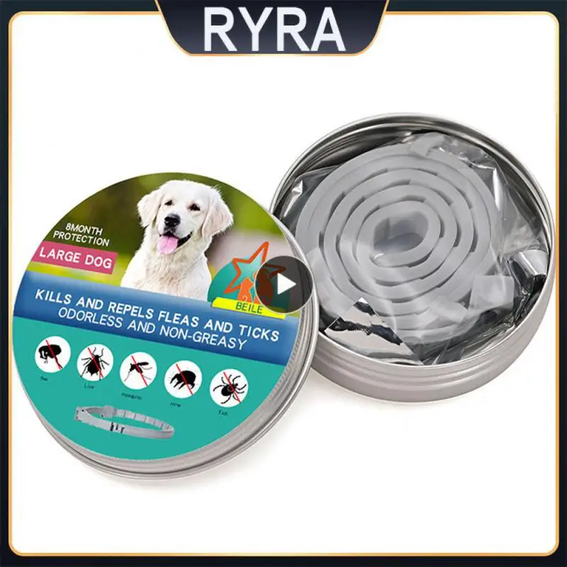 

Flea Collars Retractable Anti-parasitic Pet Flea And Tick Collar 1 Box/bag Convenient Flea Tick Prevention Collar Pet Collars