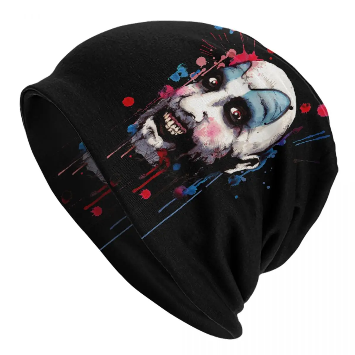 

Ain't We Funny Captain Spaulding Bonnet Hats Hip Hop Street Skullies Beanies Hat Unisex Knitted Hat Spring Dual-use Caps