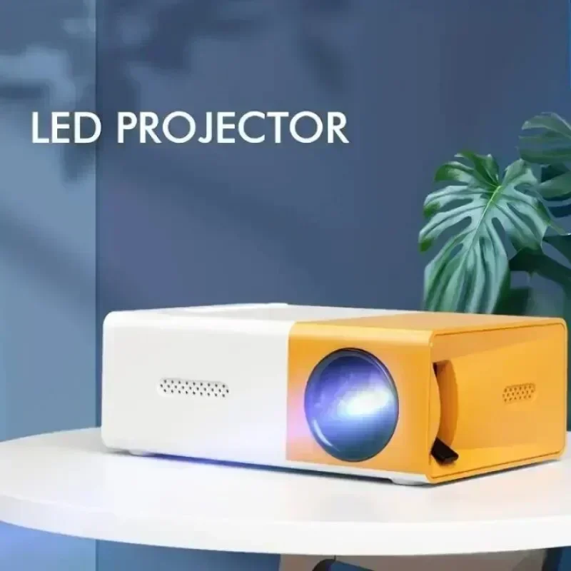 Портативный мини-проектор YG300 для домашнего кинотеатра Smart TV Laser 3D Cinema Легкий