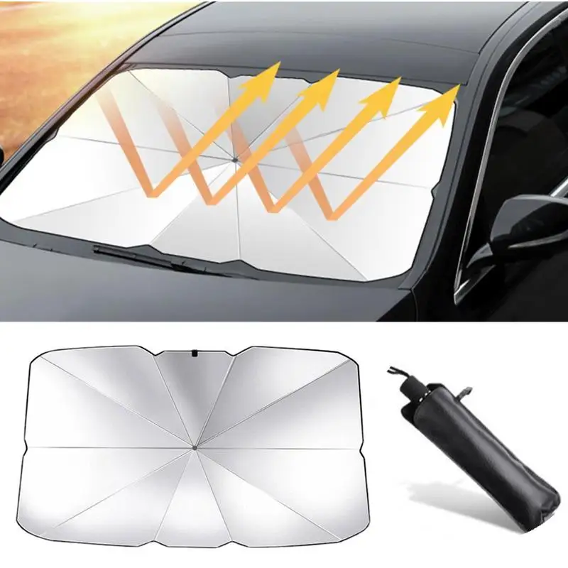 

Car Window Sunshades Windshield Sun Shade Umbrella Vehicle UV Cover Heat Insulation Front Interior Protection Cars Accessories