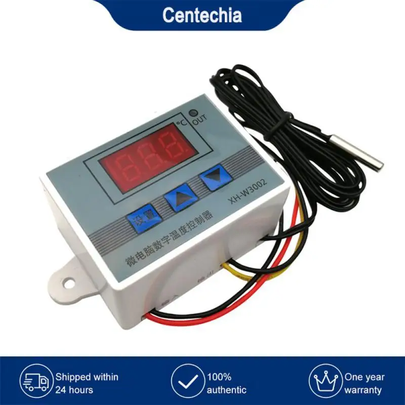 

XH-W3002 12V 24V 220V Probe Line 20A Digital Temperature Control LED Display Thermostat With Heat/Cooling Control Instrument