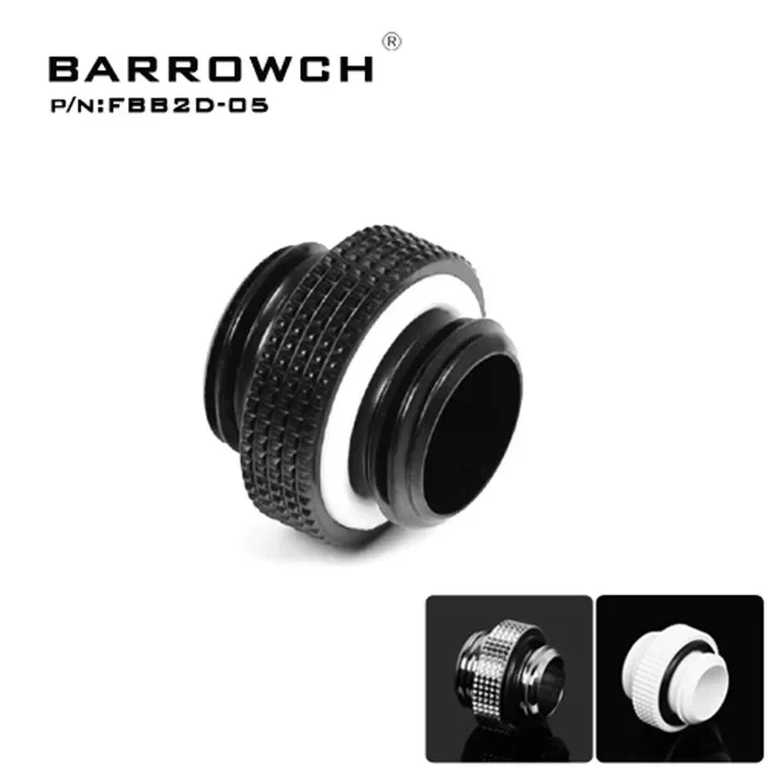 Фото Удлинитель Barrowch Mini Dual Male G1/4, мини-двойной удлинитель G1/4 дюйма, стыковый фитинг FBB2D-05 №3