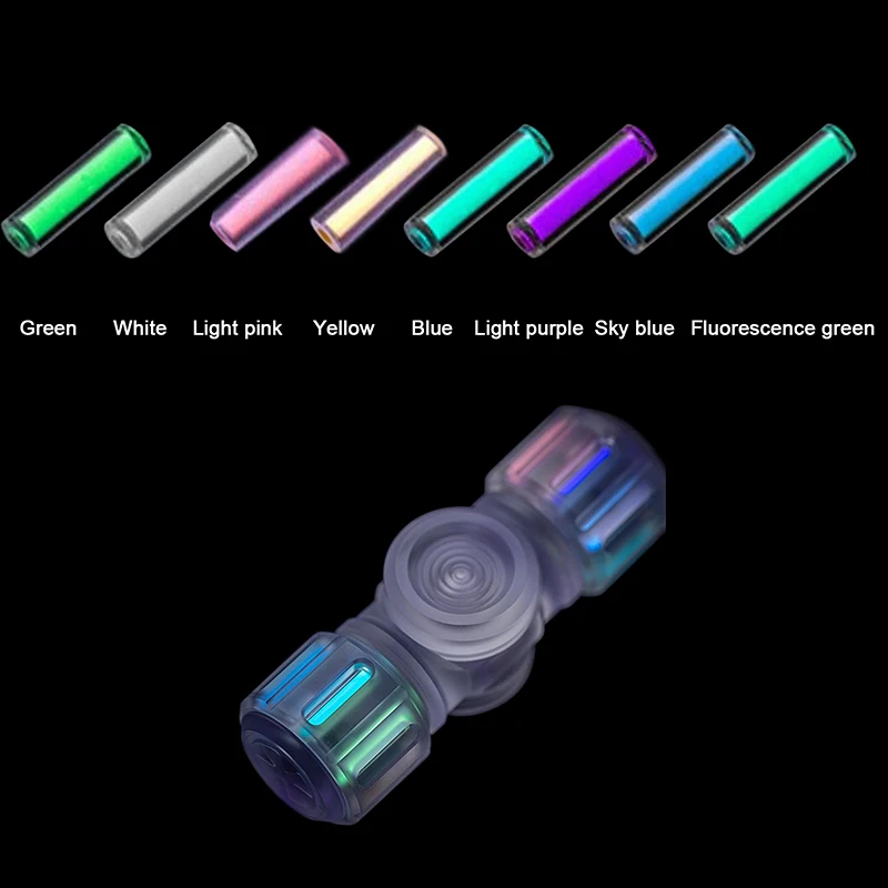 Replace Small Tritium Gas Tube Self Luminous Emergency Lights Lamp Glow In The Dark For Outdoor EDC Watch Decoration DIY 3×20mm