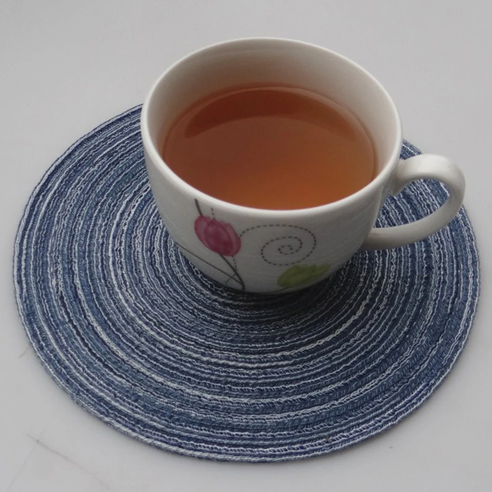 

Table Placemats For Table Mat Cotton Insulation Pad Placemats Non Slip Table Mats Home Decoration Pad Coaster