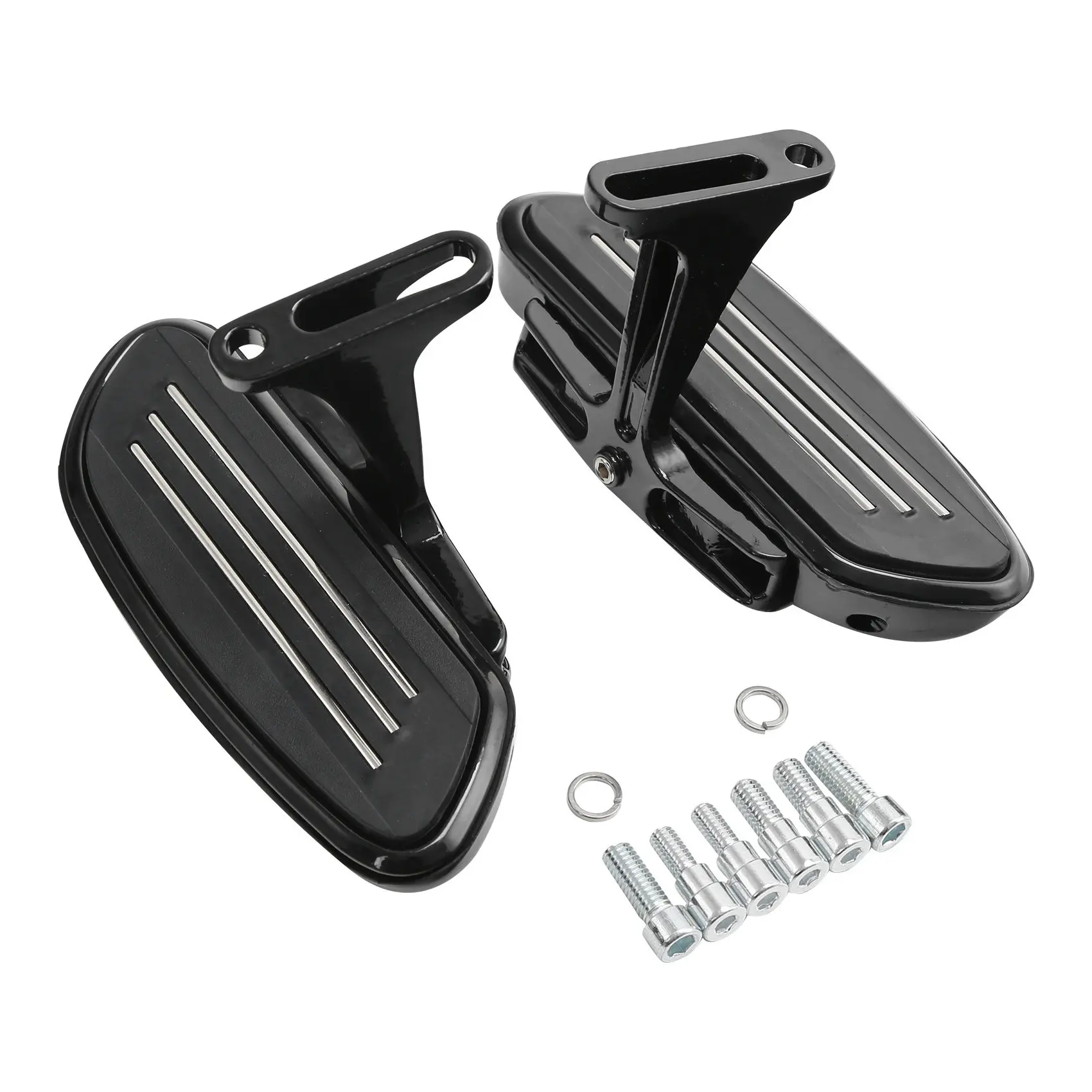 Комплект пассажирского пола и кронштейнов для мотоцикла Harley Touring Electra Street Road Glide
