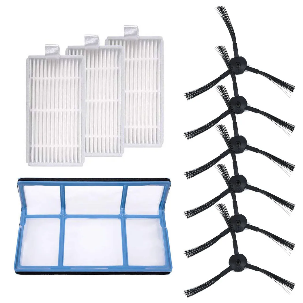 Комплекты пылесосов для ILIFE ZACO V3 V3s V5 V5s V5s Pro для Medion MD 18500 /18600 /MD18501/MD16192 фильтр боковая щетка