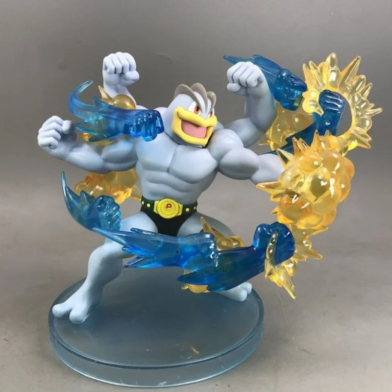 

Anime and Cartoon Surrounding Pokemon Move Gallery Strange Burst Fist Fighting Scene Figures Ornaments Children's Toys
