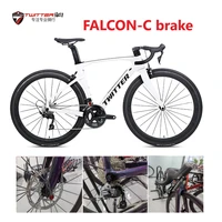 twitter factory direct supply falcon 700c carbon fiber road bike rival 22speedcv brake carbon fiber racing road bike bicycles