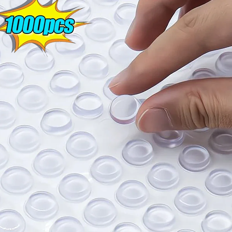 Мини-клейкие буферные накладки нескользящие прозрачные точки силиконовые