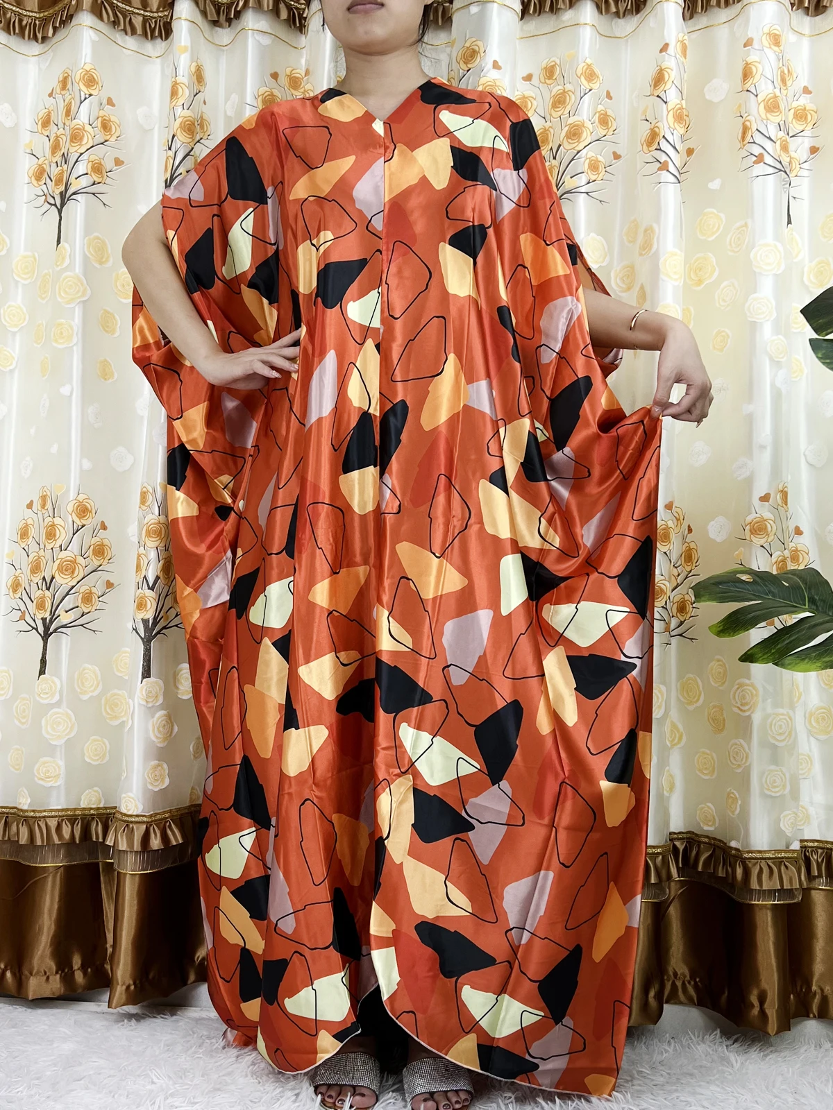 Африканские платья для женщин мусульманский халат Boubou 2022 новинка макси-одежда