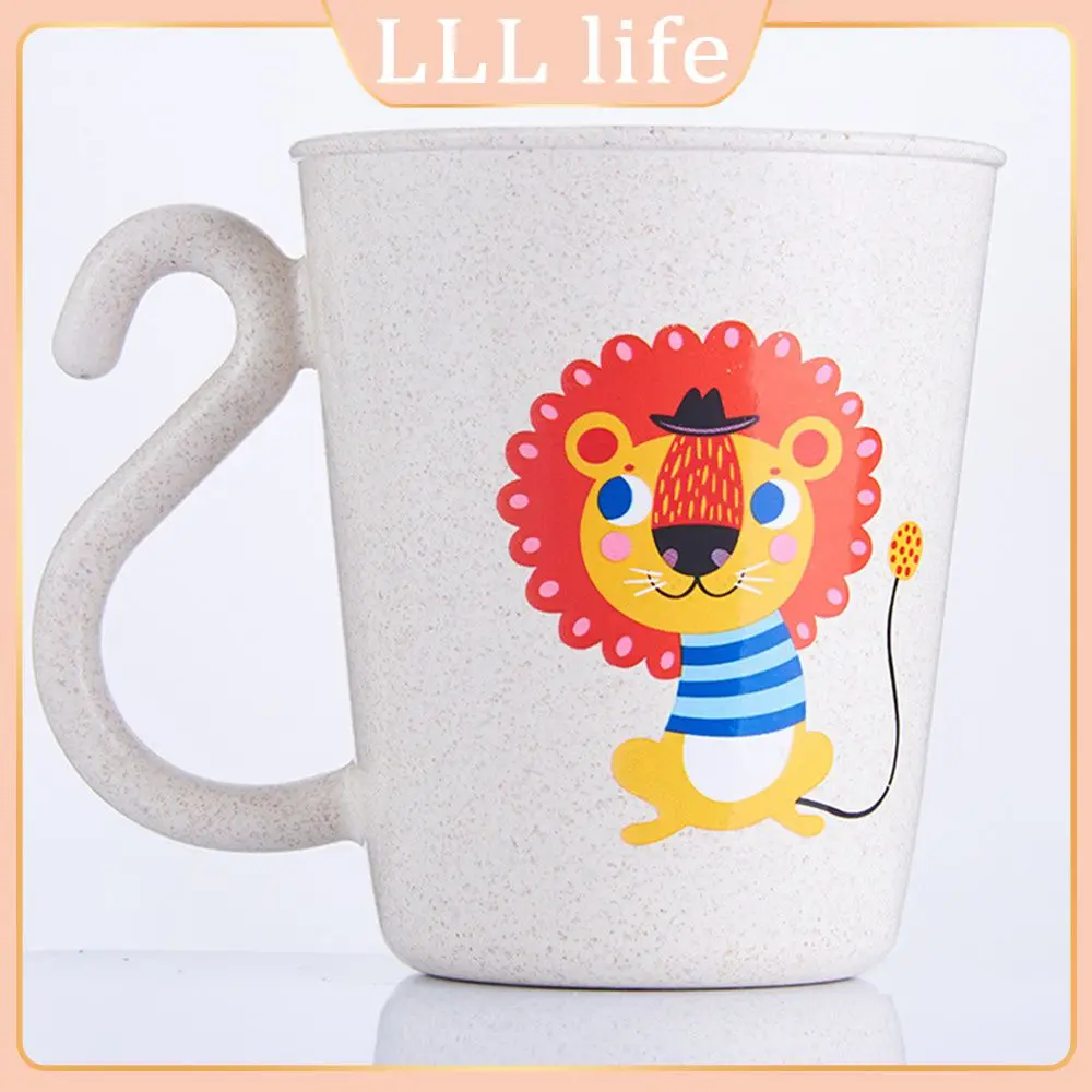

Environmentally Friendly Gargle Bottle Cartoon Cute High Quality Small Animal Water Cup 350ml Childrens Animal Water Cup New