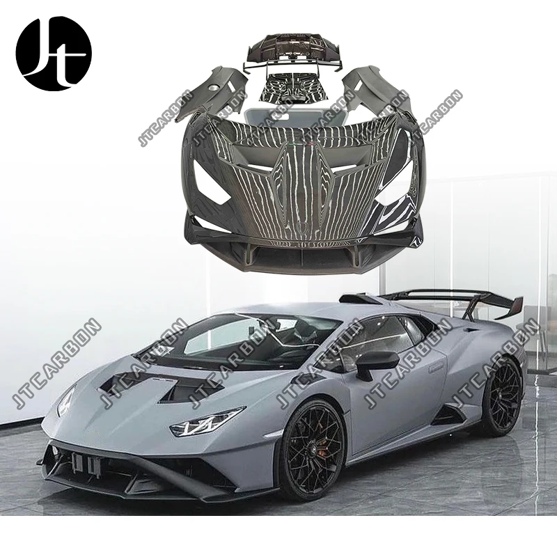 Комплект из сухого углеродного материала для Lamborghini Huracan lp580 lp610 EVO to STO корпус
