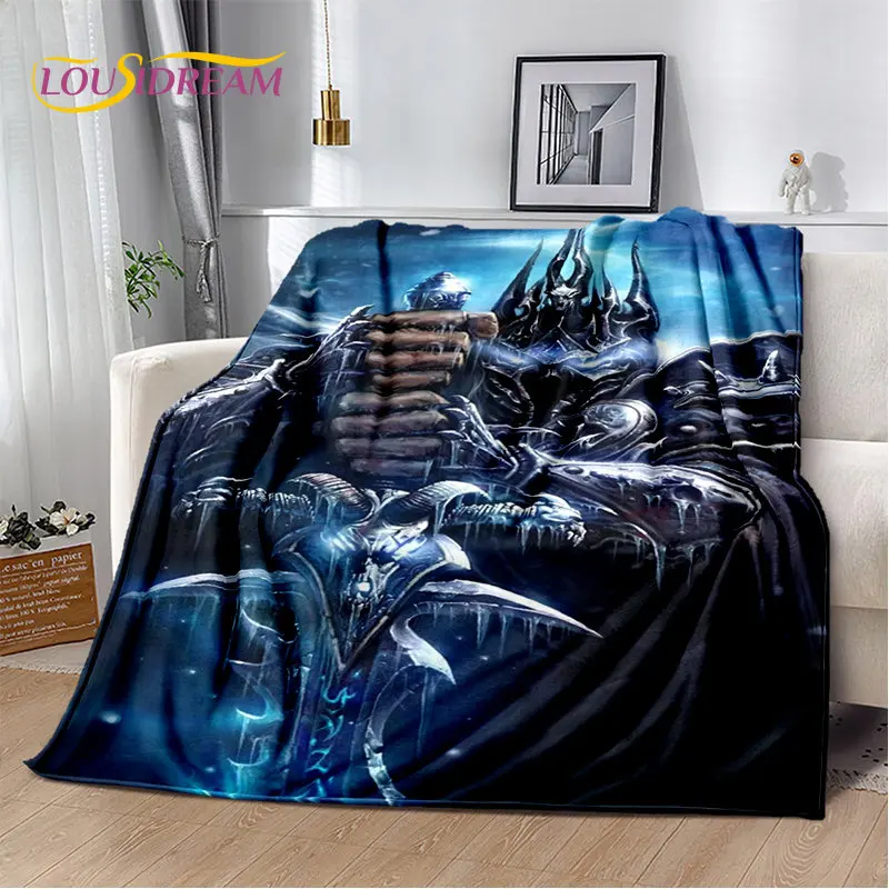 Игрушечное мягкое плюшевое одеяло World of Warcraft WOW фланелевое покрывало для гостиной
