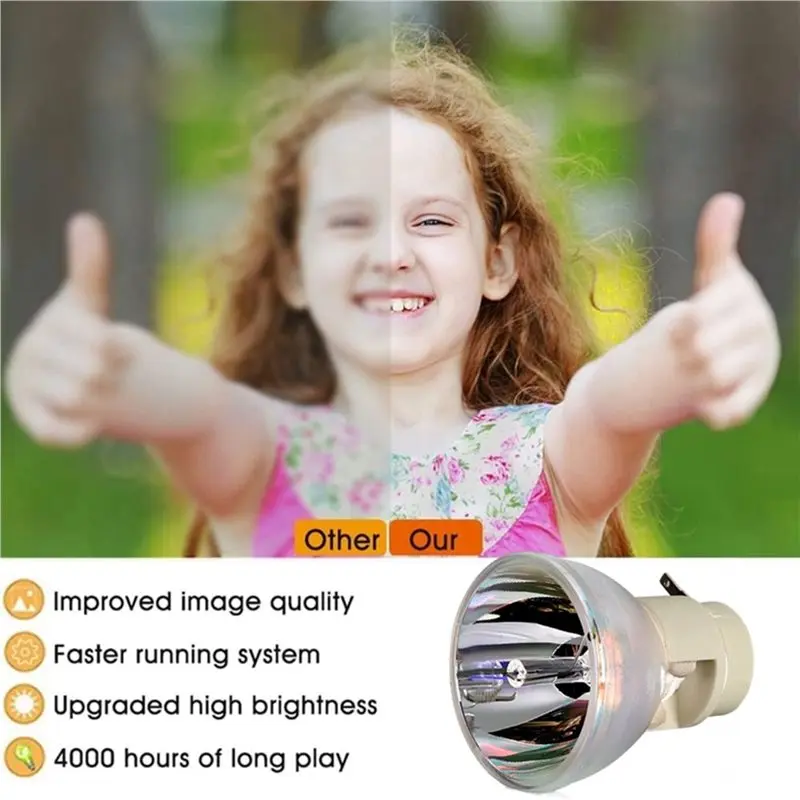 Фото Лампа A37T для проектора Osram P-VIP 230/0.8 E20.8, сменная лампа для проекторов ACER H7531D H7530 H7530D H7630D №4