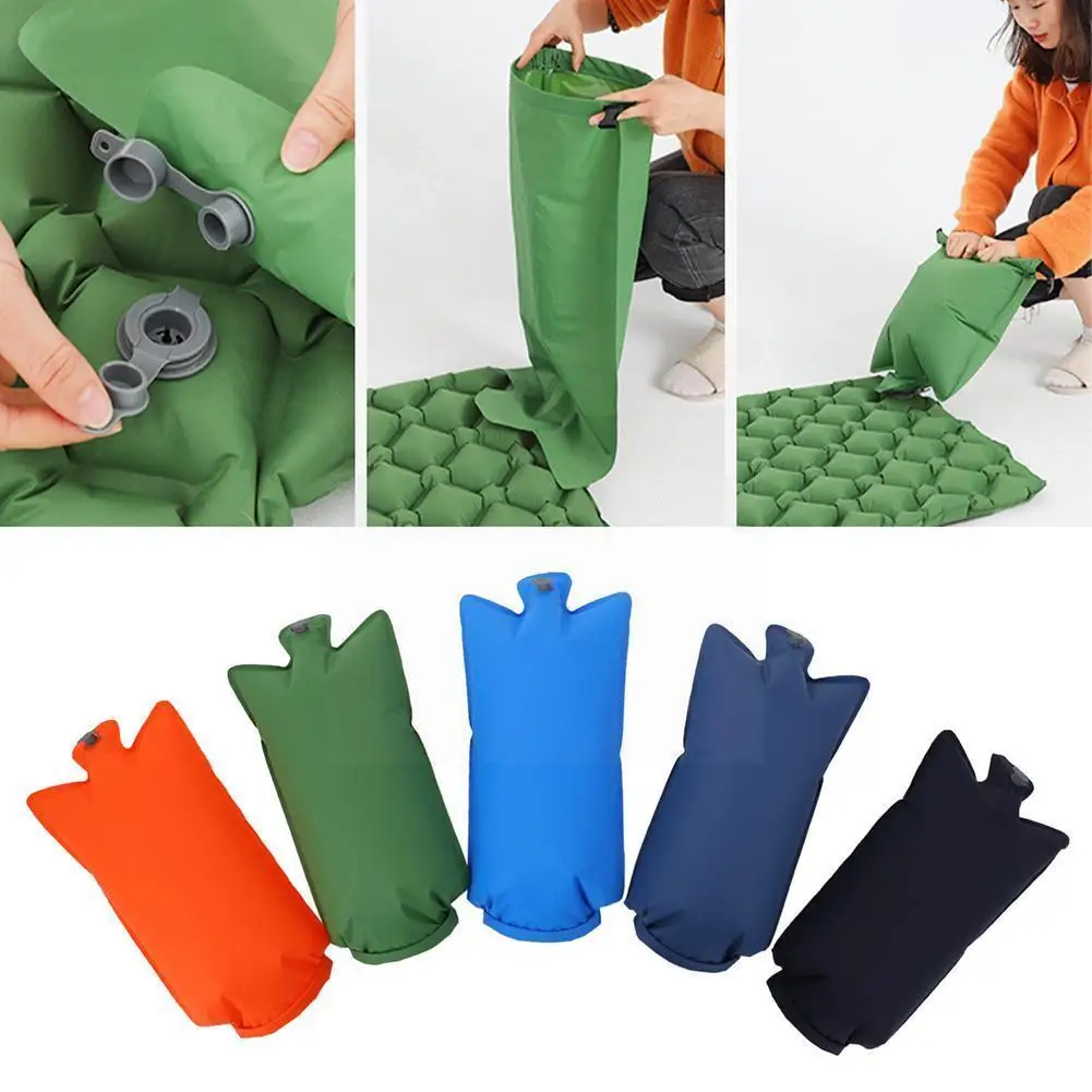 

Portable Outdoor Inflatable Shower Water Bag Camping Phone Air Inflatable Hiking Bag Hiking Tools Mattress Bag Storage Rain Y6m3