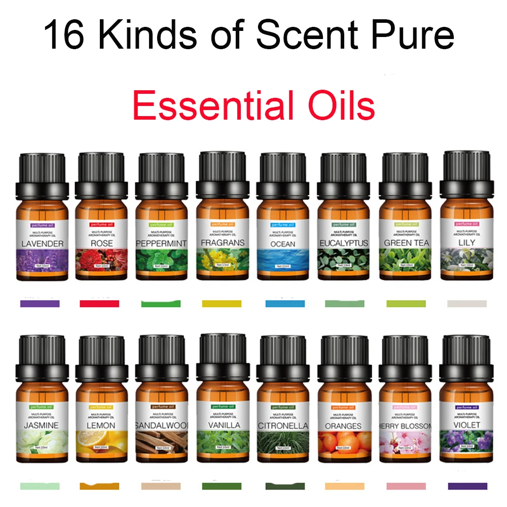 S Diffuser Oils Lavender Tea Tree Lemon Rose Ocean Sandal Wo