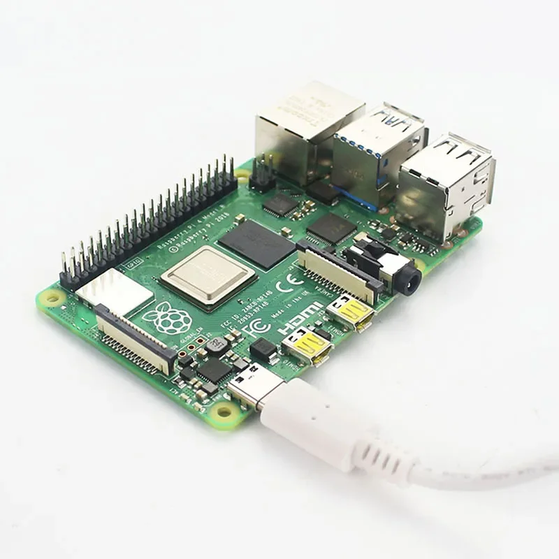 Оригинальный официальный блок питания Raspberry Pi 4 USB-C 5 1 В 3 А зарядное устройство