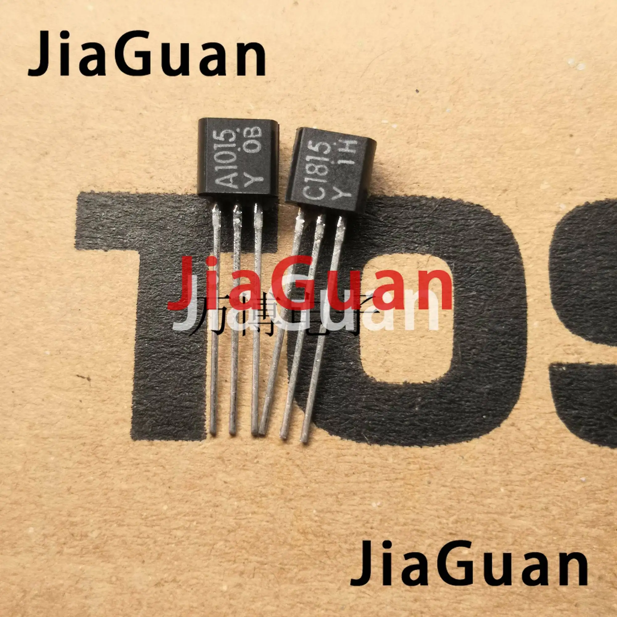 20 пар триодных усилителей мощности 2SA1015-Y 2SC1815-Y TO-92 20 пар триодных усилителей мощности 2SA1015-Y 2SC1815-Y TO-92