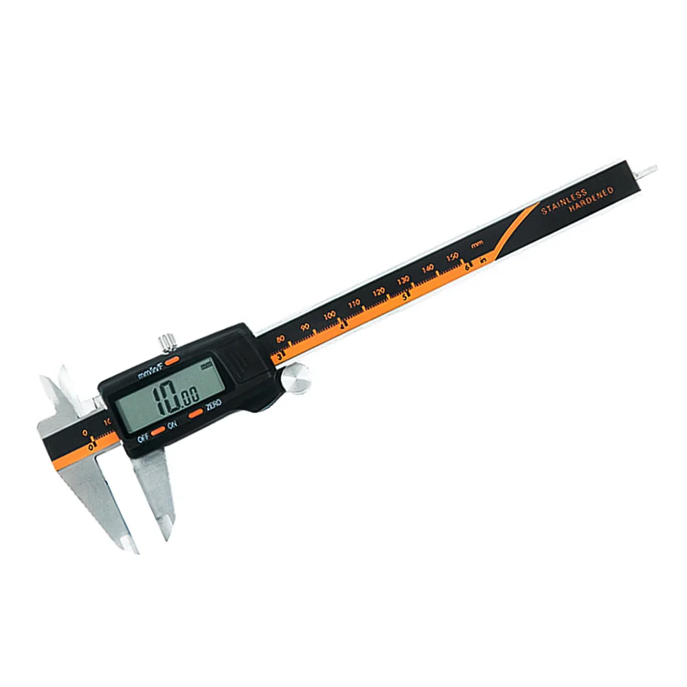 

Electronic Digital Vernier Caliper Stainless 150mm Metric for Inside Outside Depth Length Height and Thickness Measurements