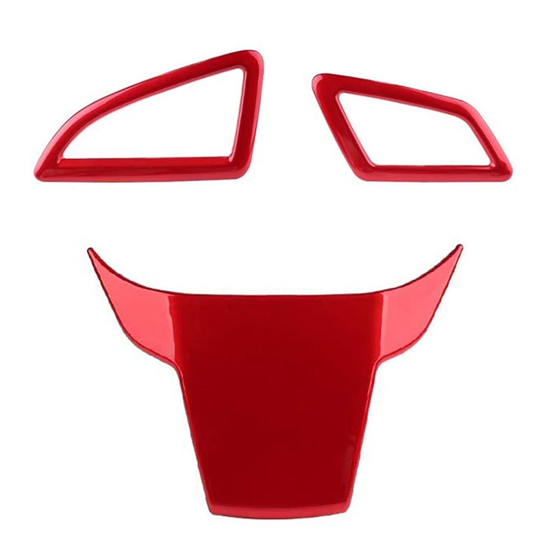 

3 Pcs Car Accessories For 10Th Gen Honda Civic 2016-2020: 2 Pcs Air Vent Cover & 1 Pcs Steering Wheel Cover