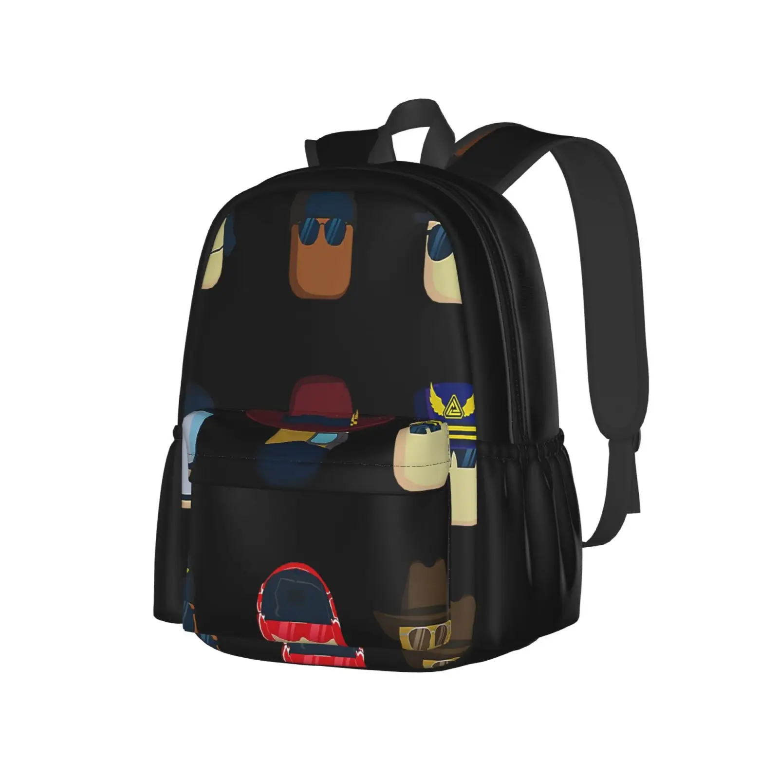 

Мужская сумка в готическом стиле, холщовый рюкзак с логотипом на заказ