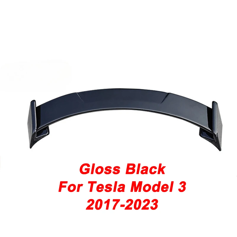 

Для Tesla Model 3 2017-2024 CMST стиль задняя крышка для багажа высокий спойлер автомобиль спортивный глянцевый черный внешний Model 3 аксессуары