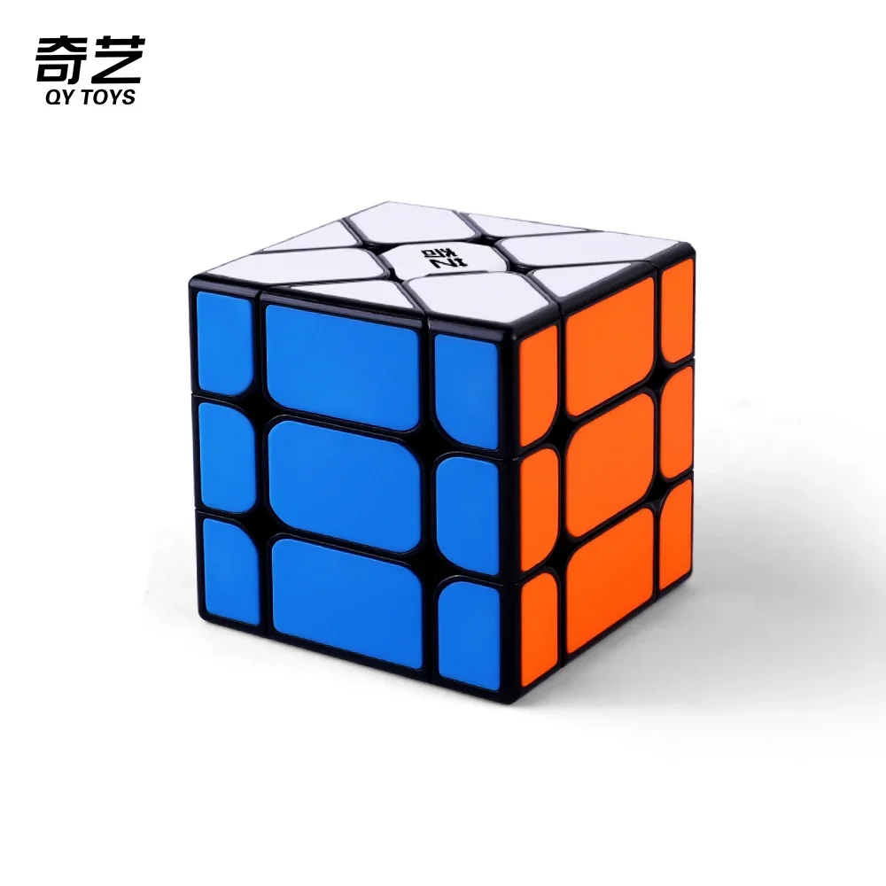 Пикуб QiYi Ветряная Мельница S-Cube Fisher S-Axis Черный Волшебный Куб-головоломка Игрушка