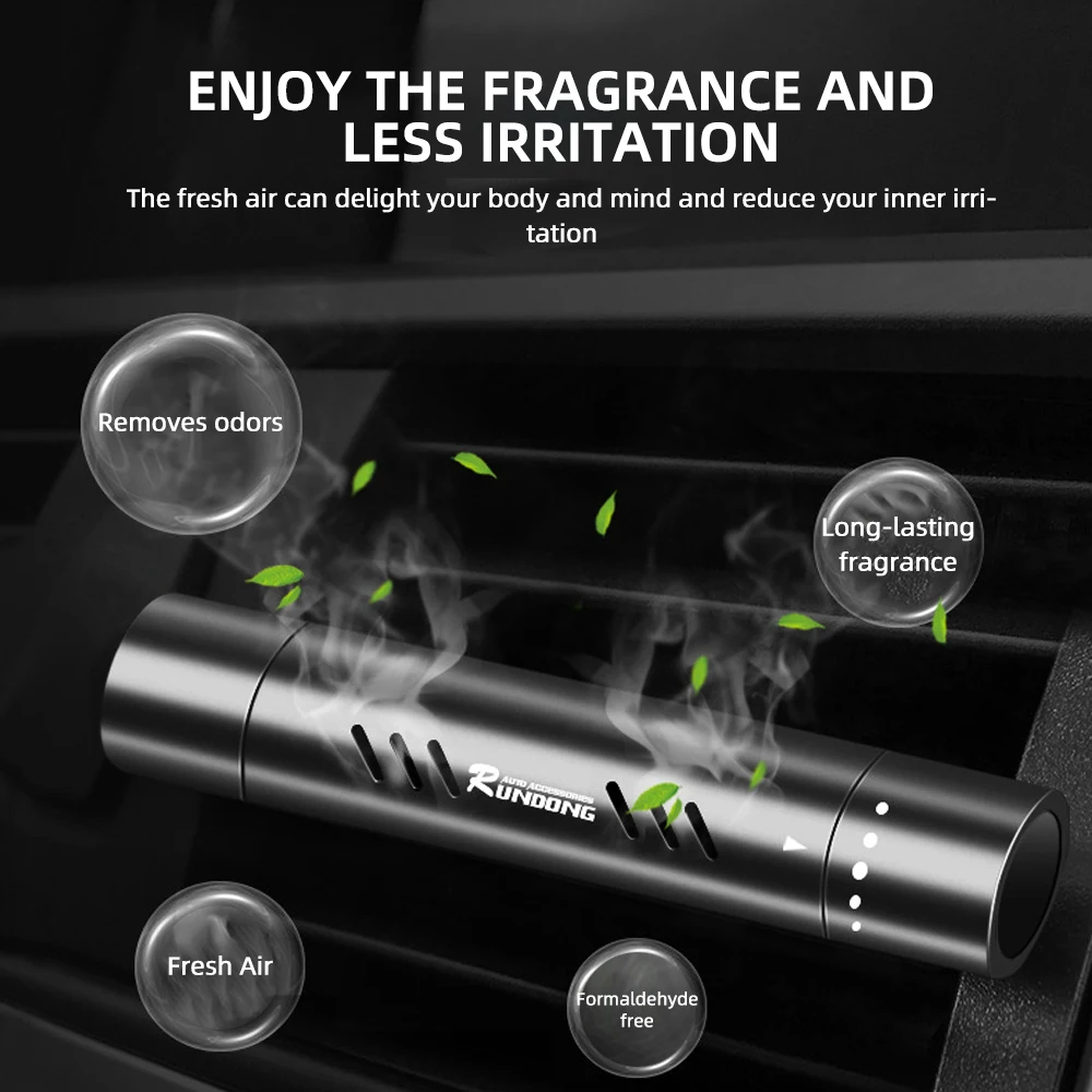 Car Interior Air Freshener Vent Clip Outlet Air Condition Diffuser Solid Flavoring Perfume Stick Supplement for VW Kia Lada