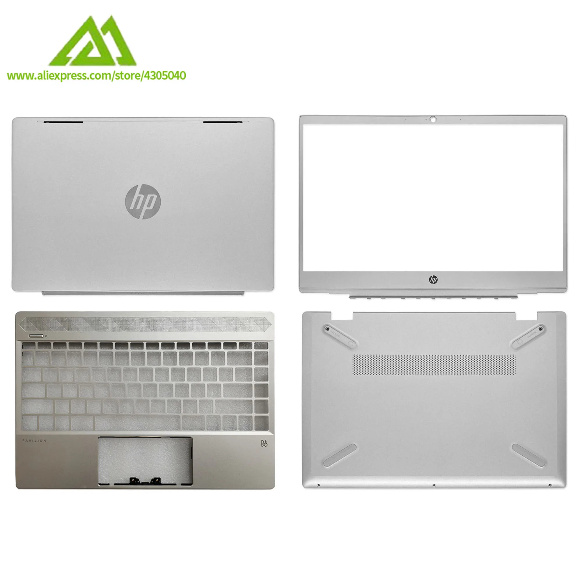 Новая задняя крышка для ноутбука/передняя панель/Упор рук/Нижняя ноутбука HP Pavilion