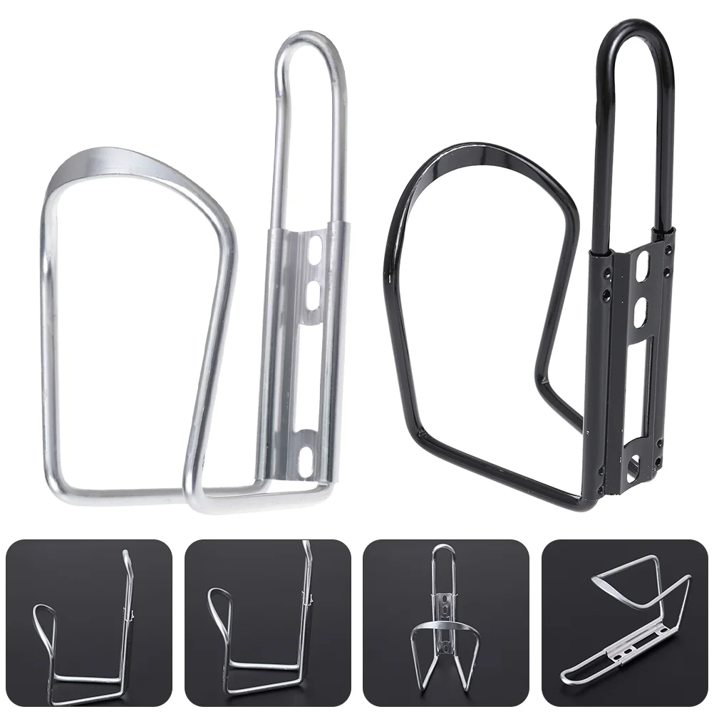 

2pcs Bike Aluminum Alloy Bottle Holder Mountain Bikes Bottle Cage Brackets