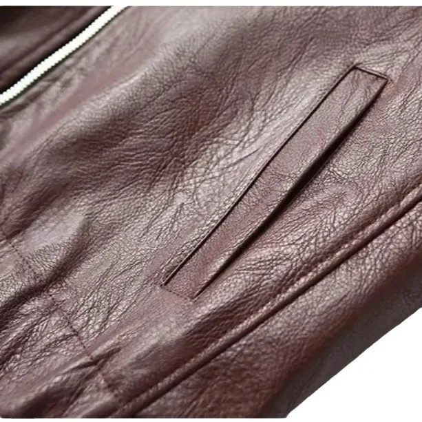 Женские кожаные куртки Женская куртка уличная одежда женская верхняя красная