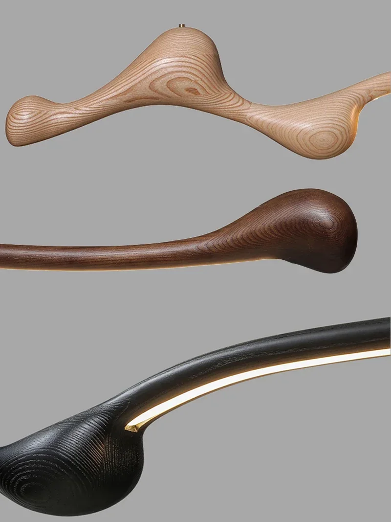 Современные подвесные светильники из ясеня с регулируемой яркостью комнатное