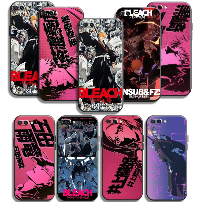 

BLEACH Japanese Anime Phone Cases For Huawei Honor P Smart Z P Smart 2019 P Smart 2020 P20 P20 Lite P20 Pro Cases Back Cover
