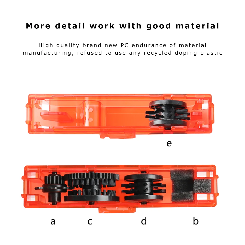 Очиститель для велосипедов 3D Chain Brush Wash Tool Set MTB Bike Protection Oil для горных аксессуаров.