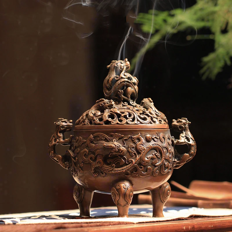 

Ароматизатор для курительной горелки, медный домашний фонтан в стиле модерн, аксессуары для украшения дома