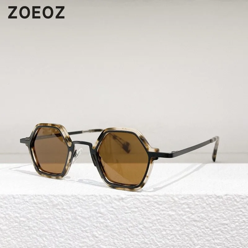 

James Tart Personality Polygonal Sunglasses Men's 245 Plate Sun-Proof UV-Proof Sunglasses Women's round Face