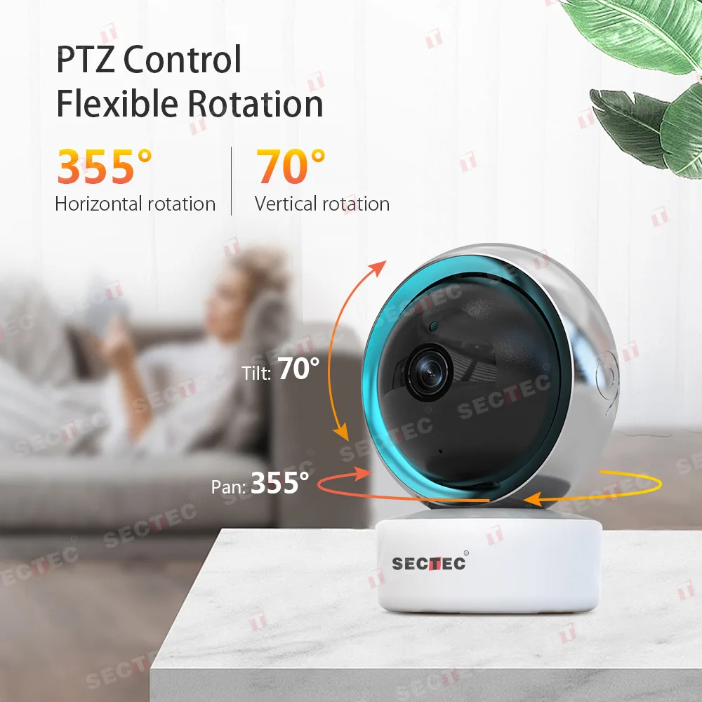 

Ip-камера с поддержкой Wi-Fi и облачного хранилища, 1080P