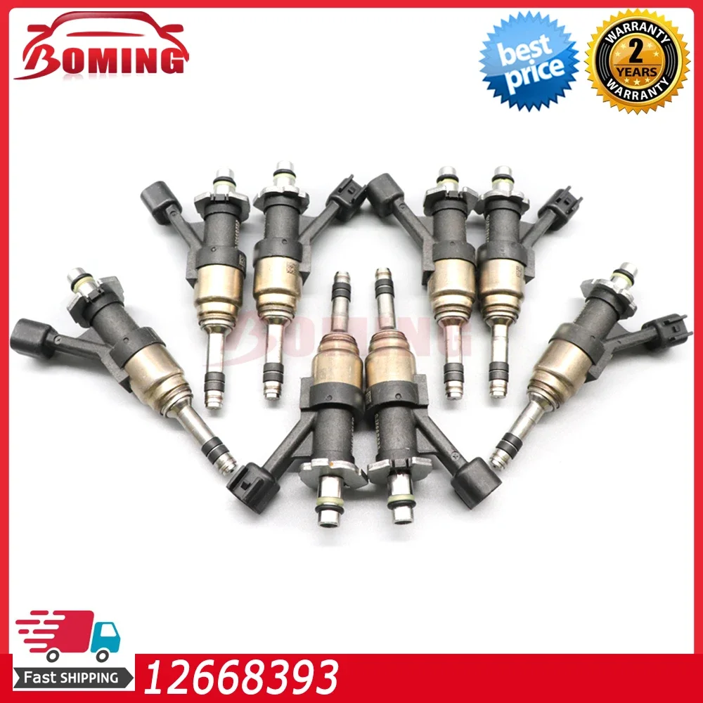 12668393 новые Топливные форсунки для Chevy Camaro Corvette Tahoe Silverado Suburban 1500 GMC Sierra Yukon XL 6.2L V8
