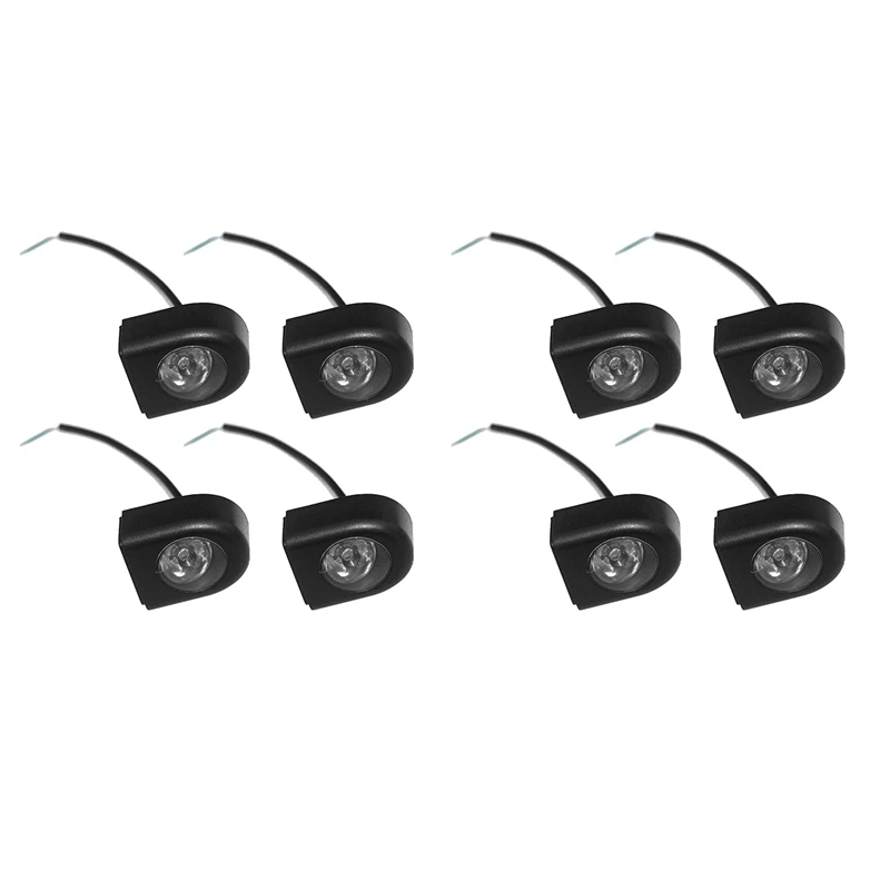 

8Pcs Headlight Lamp LED Light Front Lamp Replacement For Xiaomi Mijia M365 Electric Scooter Parts