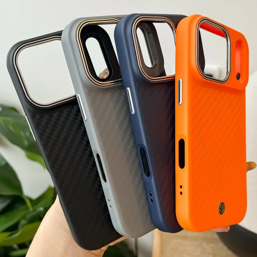 Чехол Spigen Luxury из кевлара, арамидного и углеродного волокна для iPhone 17 Air, 16, 17 Pro Max, Pro, с поддержкой беспроводной зарядки MagSafe, в коробке (art.: 3920dafd99e2a) - 3920dafd99e2a