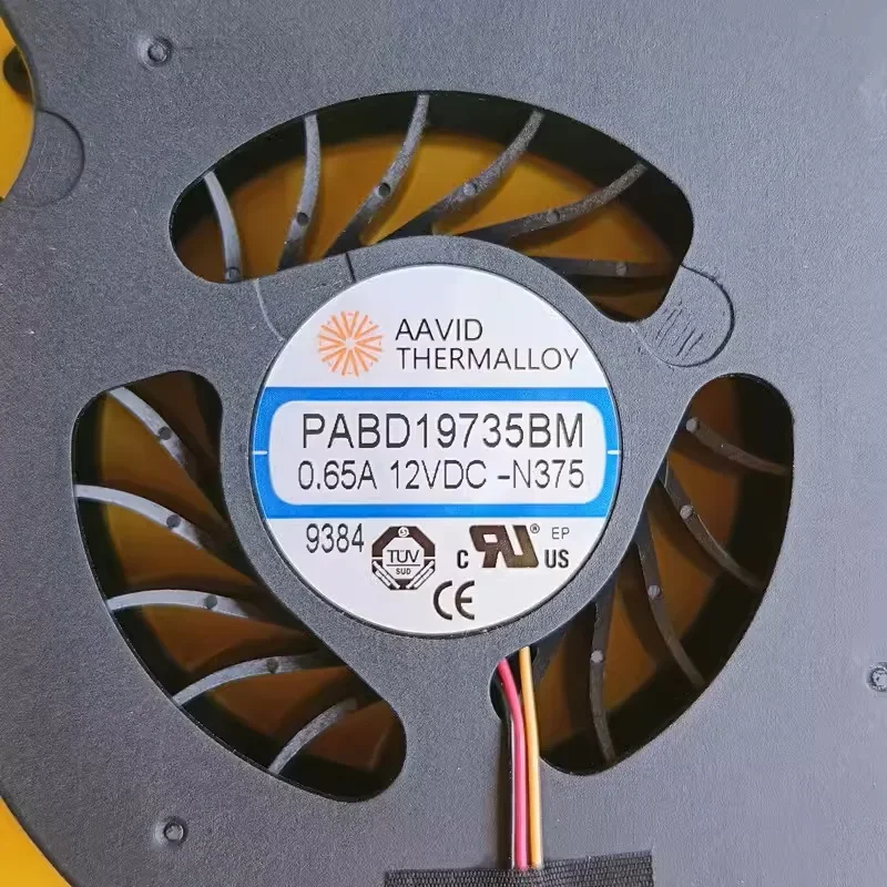 Новый оригинальный вентилятор охлаждения процессора ноутбука для MSI THERMALLOY PABD19735BM